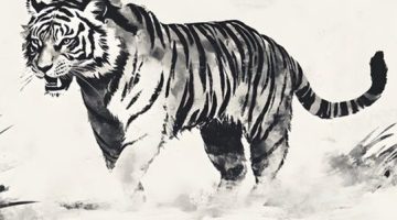 Hổ chết còn sói